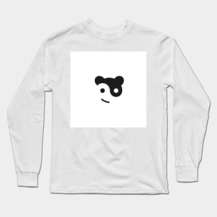 yin yang panda Long Sleeve T-Shirt